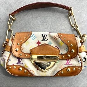 Vintage Louis Vuitton x Murikami multicolor handbag